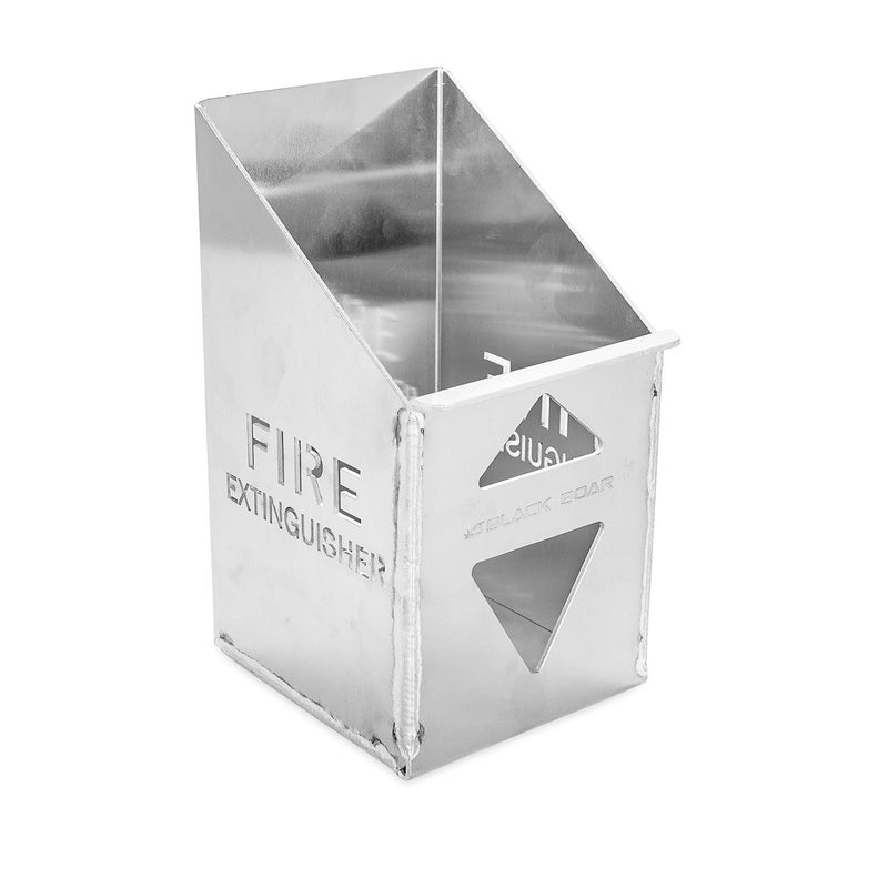 Black Boar Aluminum Holder for Enclosed Trailer/Garage | Securely Holds a 5lb. fire Extinguisher | Durable Construction | Easy to Install (66105) - Image 1